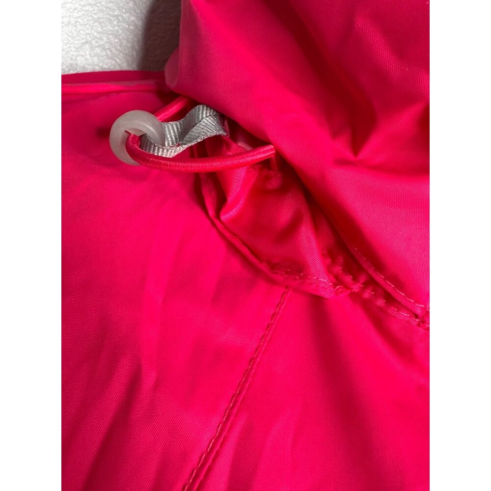 NWOT Columbia Woman Pink Windbreaker Hooded Travel Zip Up Jacket SZ L - Picture 3 of 15